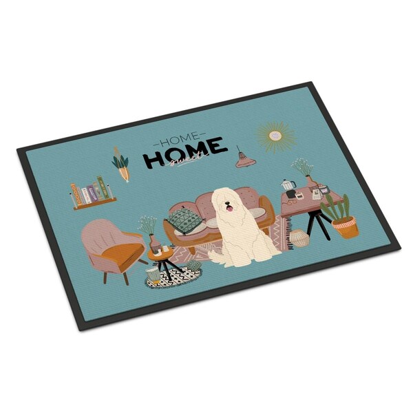 Carolines Treasures 18 x 27 in. South Russian Sheepdog Sweet Home Indoor or Outdoor Mat CK7869MAT - main